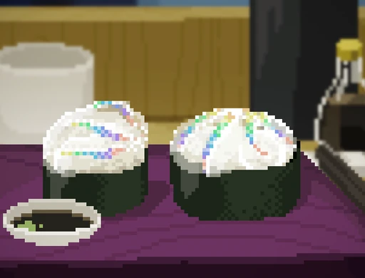 Comb Jelly Sushi