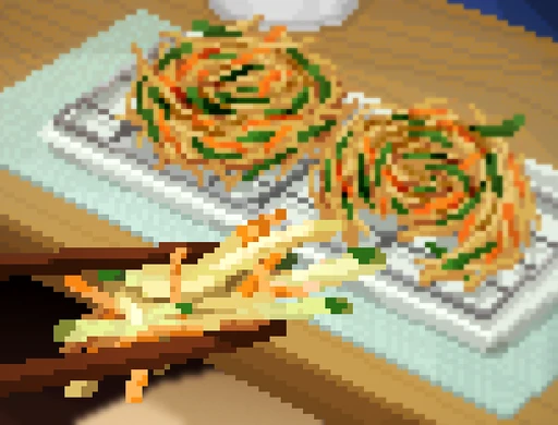 Deep-Fried Vegetables