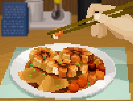 Fried Tomato and Snailfish
