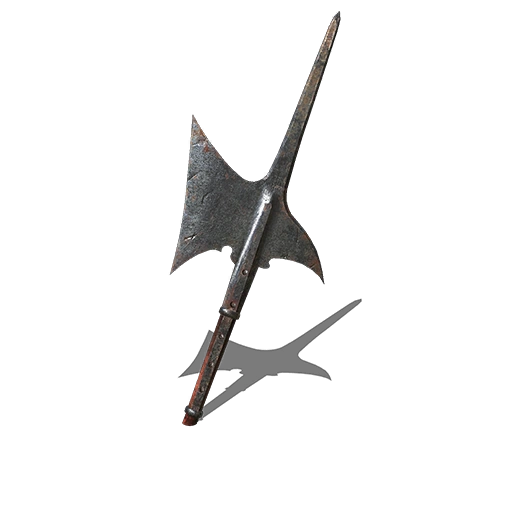 Red Hilted Halberd