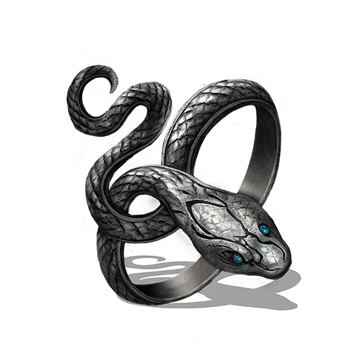 Silver Serpent Ring