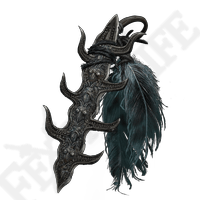 Blue feathered Branchsword