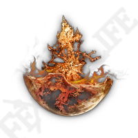 Flame Shrouding Cracked Tear