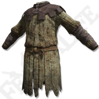 Leather draped Tabard