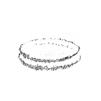 White Cipher Ring