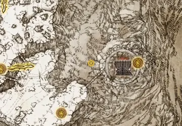 location of Map mountaintops Of The Giants West