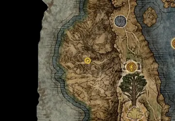 location of Fallen Ruins of the Lake