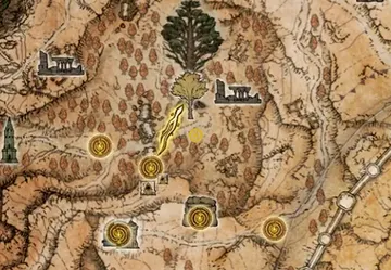 location of Woodfolk Ruins