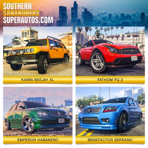 San Andreas Super Autos