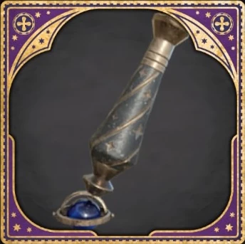 Wand Handle Celestial Dark Grey