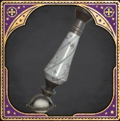 Wand Handle Celestial Light Grey