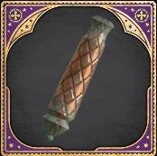 Wand Handle Column Teal And Brown