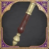 Wand Handle Imperial Brown And Gold