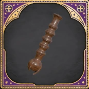 Wand Handle Orbicular Brown
