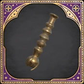 Wand Handle Orbicular Gold