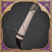 Wand Handle Sabre Ash Brown