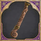 Wand Handle Shell Honey Brown