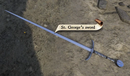St Georges Sword Sketch