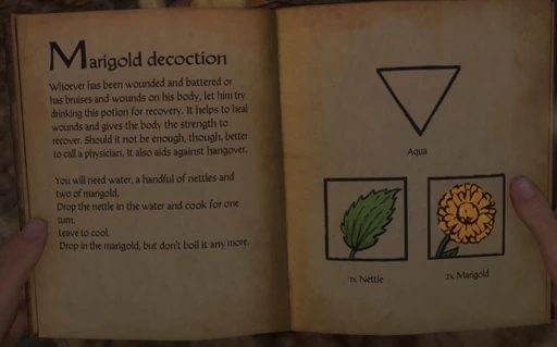 Marigold Decoction