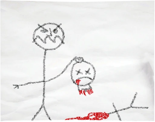 Timmy Drawing Timmy Swimming