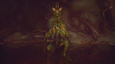 Emerald Armed Mantis