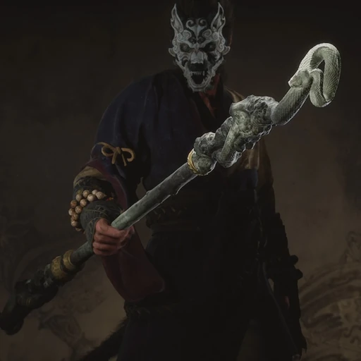 Twin Serpents Staff